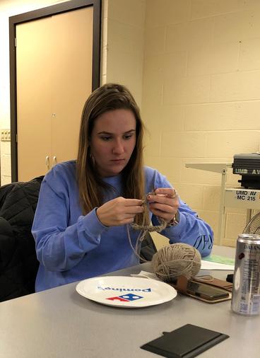 Women in Computing Knitting