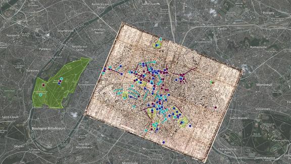 Balzac Paris Map