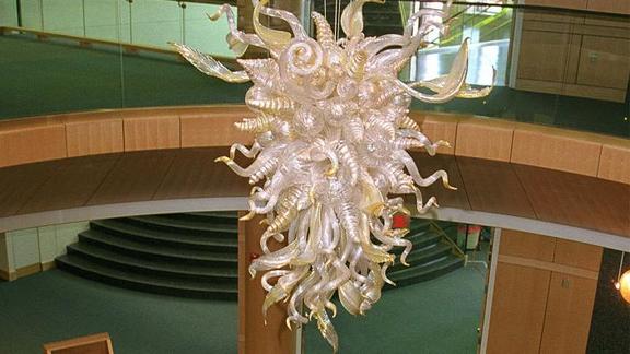 UMD library chandelier 