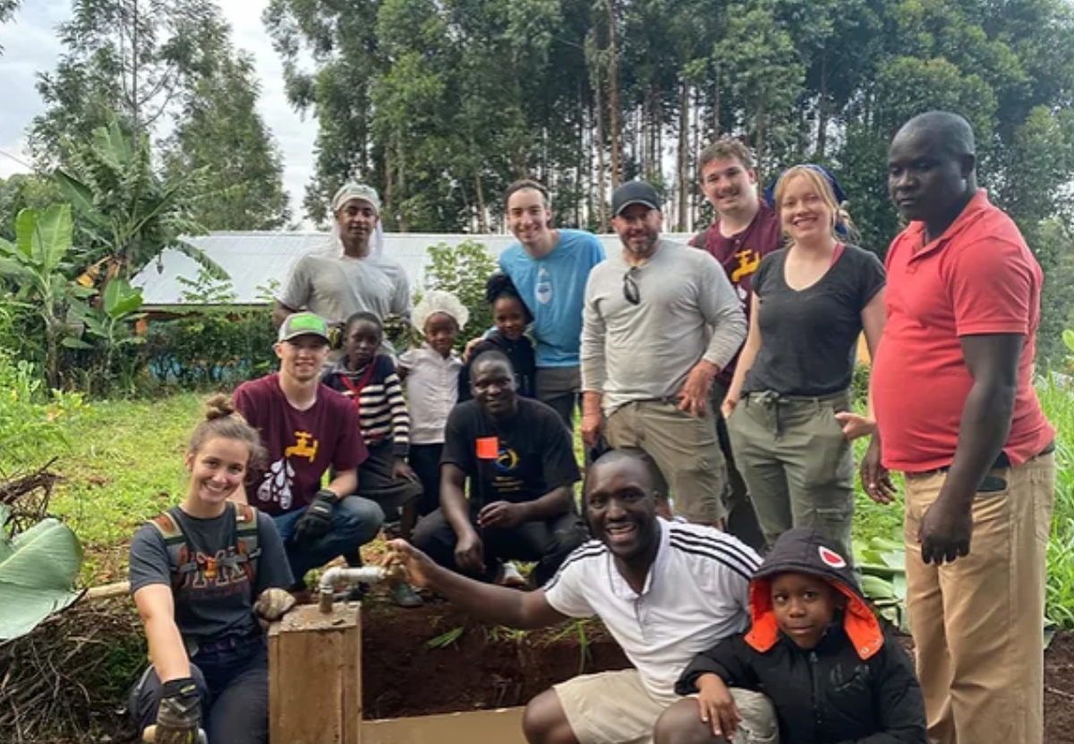 Seven UMD students, one UMD alumna, and one Duluth-area professional engineer, completed a two-week trip to Nyansakia, Kenya