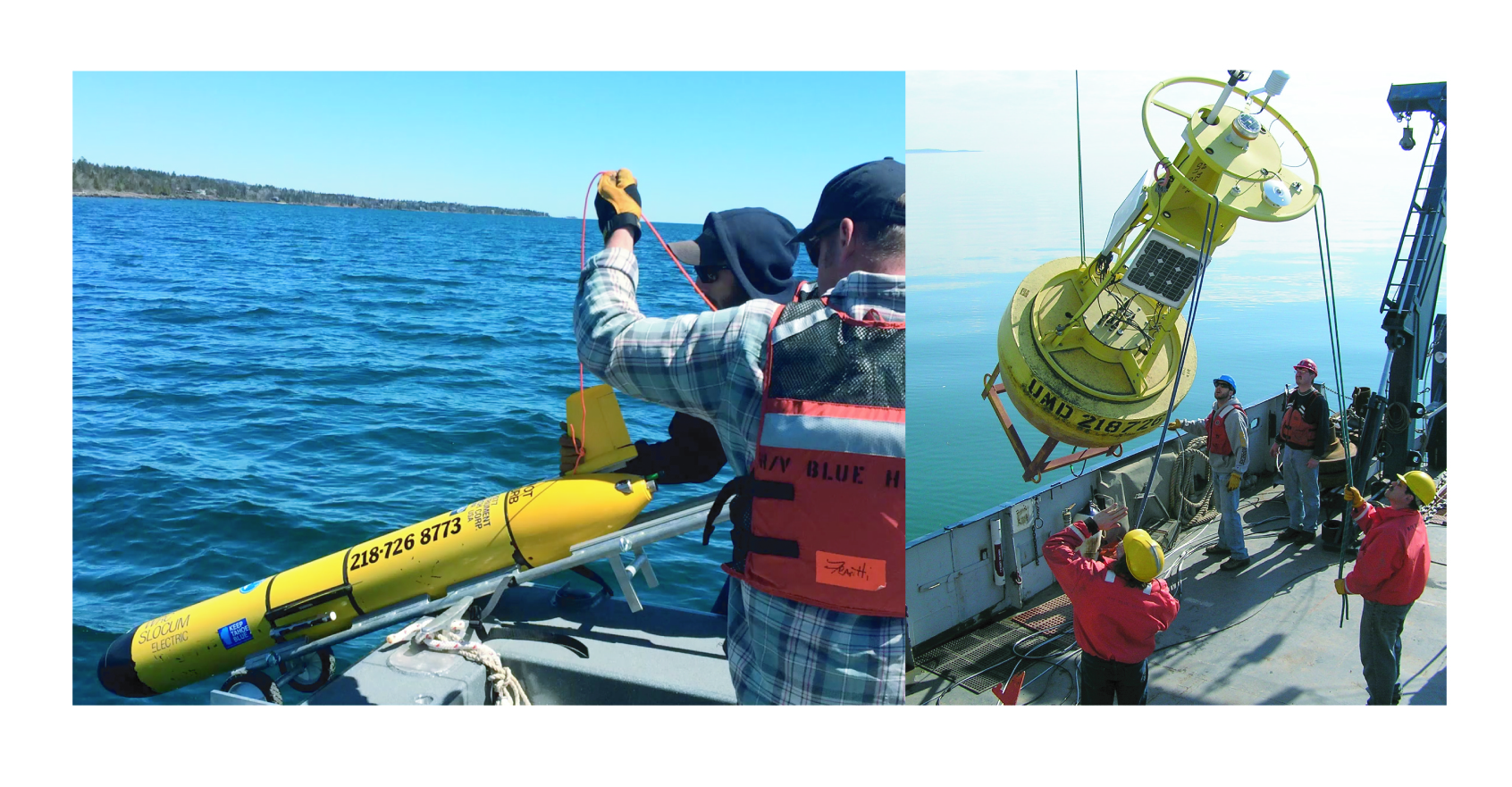 Glider and Buoy deployments
