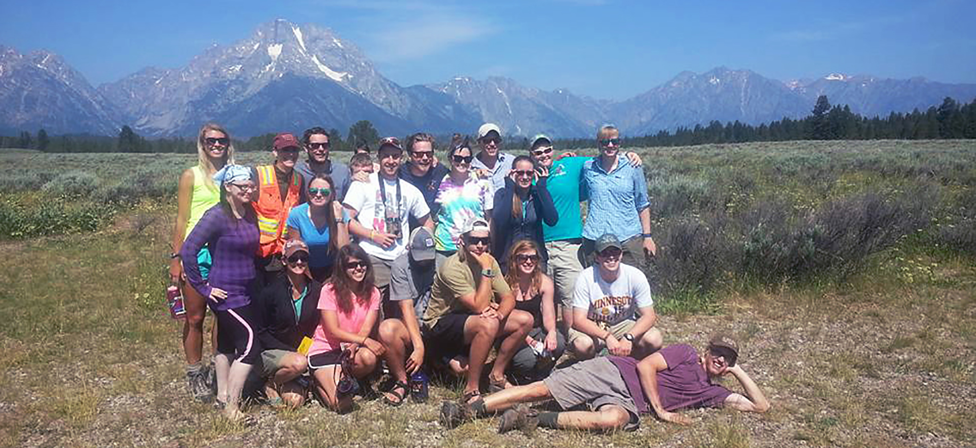 Field Camp Group at Grand Teton